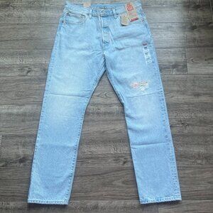 Levi's 501 150th Anniversary Jeans Women's 32x30 Blue Button Fly NEW